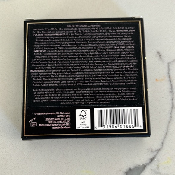 Too faced born this way warm ember nudes mini eyeshadow palette - Picture 3 of 7